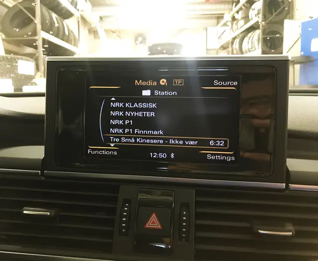 norDAB Premium DAB-integrering Audi Audi m/RMC 