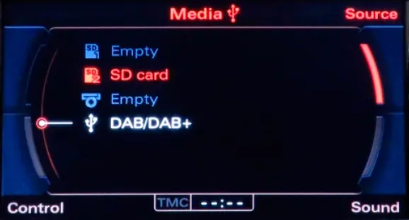 norDAB Premium DAB-integrering Audi Audi m/RNS-E (2009 - 2015) 