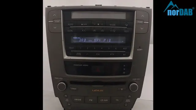 norDAB Premium DAB-integrering Toyota (og Lexus u/Navi) (2006-2016) 