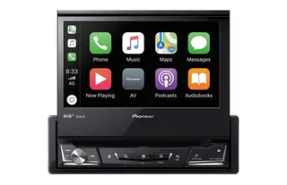 PIONEER AVH-Z7200DAB 1 DIN DVD DAB BT USB/IPHONE 7"