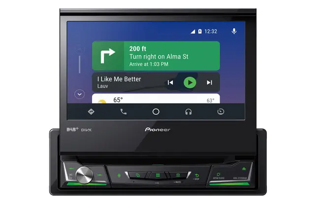 PIONEER AVH-Z7200DAB 1 DIN DVD DAB BT USB/IPHONE 7" 