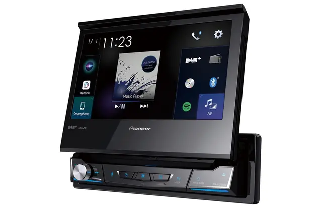 PIONEER AVH-Z7200DAB 1 DIN DVD DAB BT USB/IPHONE 7" 