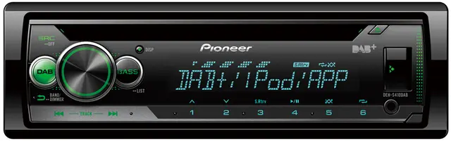 PIONEER DEH-S410DAB 1 DIN CD Spiller med USB 