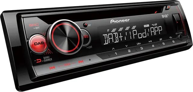 PIONEER DEH-S410DAB 1 DIN CD Spiller med USB 