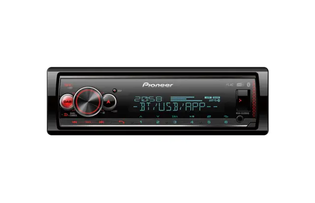 PIONEER MVH-S520DAB 1 DIN Mecha-less Media radio (uten CD) 