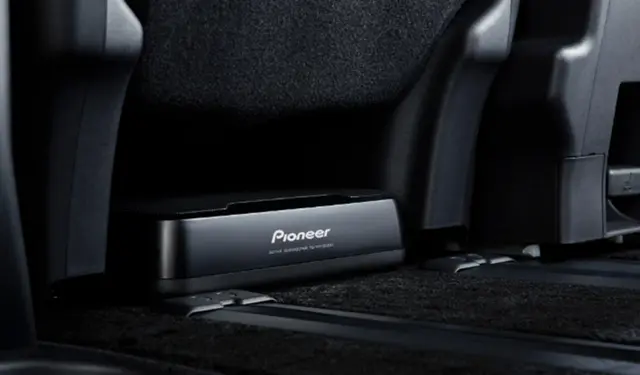 PIONEER TSWX130EA aktiv basskasse 160W max 20X13CM element 
