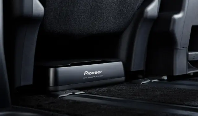 PIONEER TSWX130EA aktiv basskasse 160W max 20X13CM element 