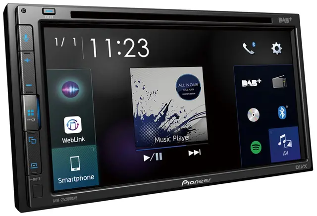 PIONEER AVH-Z5200DAB 2 DIN DVD DAB BT USB/IPHONE 6,8" 