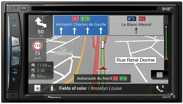 PIONEER AVIC-Z730DAB 2 DIN NAVI DVD DAB BT USB/IPHONE 6,2" 
