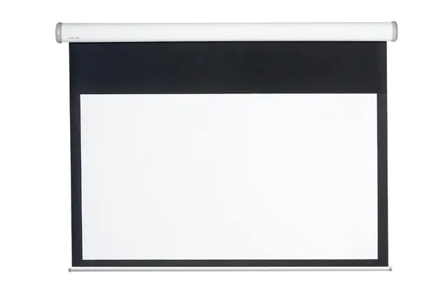 Kingpin motor lerret 16:10 290x181,3cm 135" sort kant RF/IR/fj.kont. 