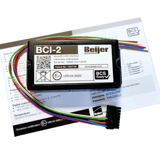 Beijer BCI-2-NG CAN-adapter hastighet giver / speedometersignal 