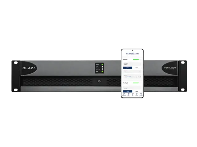 Blaze Audio PowerZone Connect 1502 EU 2x750W @2-4 2x400W @8 1x1500W @ 100V 
