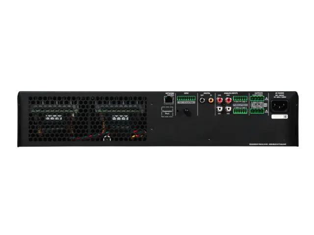 Blaze Audio PowerZone Connect 2004 EU 4x500W @ 2-4 4x250W @ 8 2x1000W @ 100V 