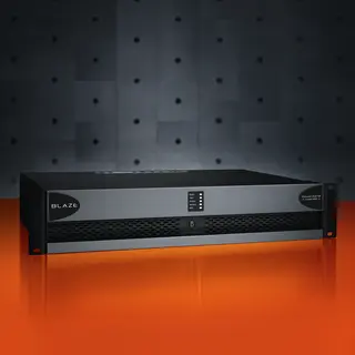 Blaze Audio PowerZone Connect 2004 Dante 4x500W @ 2-4 4x250W @ 8 2x1000W @ 100V