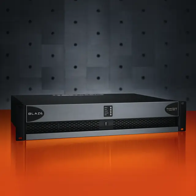 Blaze Audio PowerZone Connect 3004 Dante 4x750W @2-4 4x400W @ 8 2x1500W @ 100V 