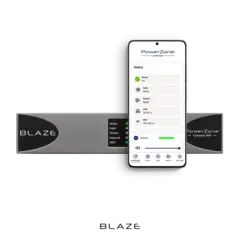 Blaze Audio PowerZone Connect 504D EU 4x125W 4-8 Ohm 2x250w 100V 16 Ohm Dante