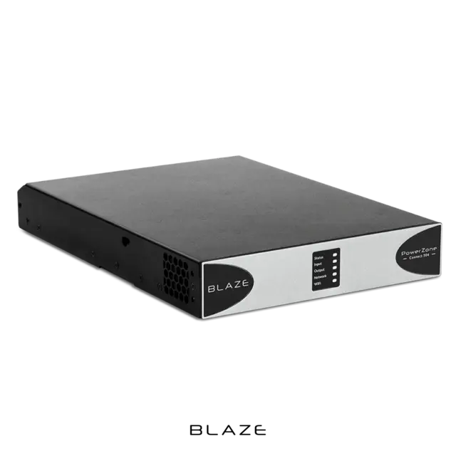 Blaze Audio PowerZone Connect 504 EU 4x125W 4-8 Ohm 2x250w 100V 16 Ohm 
