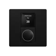 Blaze Audio Veggpanel Wall-S1 Black Veggpanel volum kildevalg for PZ Connect