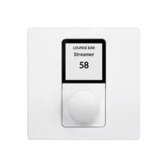 Blaze Audio Veggpanel Wall-S1 White Veggpanel volum kildevalg for PZ Connect