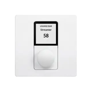 Blaze Audio Veggpanel Wall-S1 White Veggpanel volum kildevalg for PZ Connect