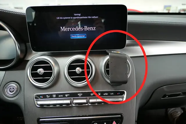 BRODIT ProClip MB feste til dashbord Mercedes GLC 20-22 