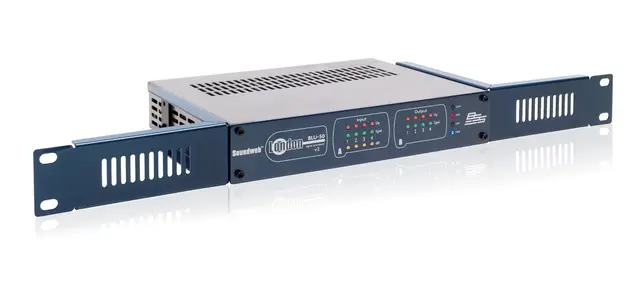 BSS BLU50v2 Soundweb DSP, 4 inn / 4 ut 48 kanals Signal Processor med  BLU link 