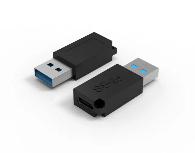 USB Adapter USB A til USB C USB A M - USB C F 3.2 