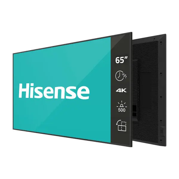 Hisense 65" 18/7 UHD 4K 500 nits D-LED Haze 25% | Wireless share | Android 11 