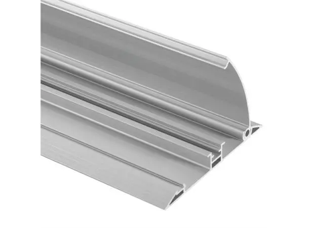 Stoltzen TALOS GS200 Gulvskinne 2m sølv Gulvlist høyde 2,2cm bredde 13,9cm 