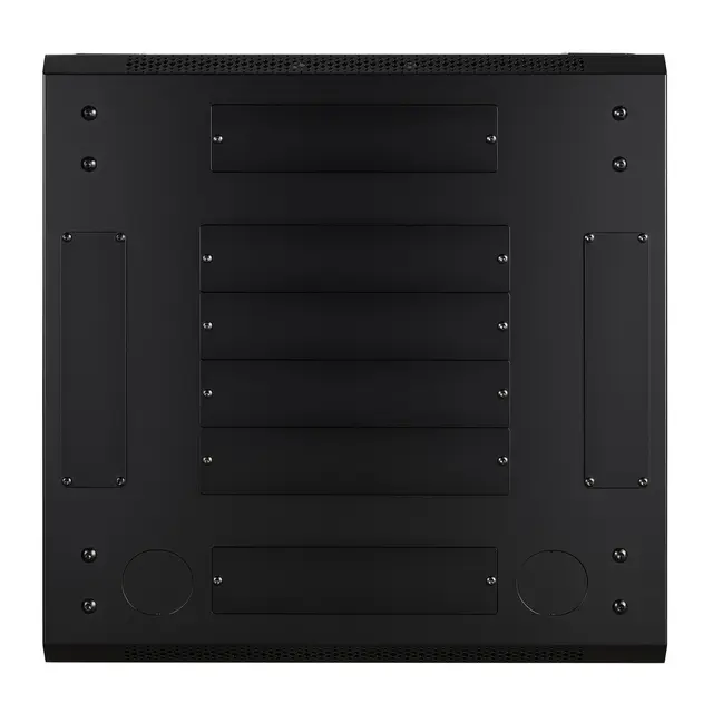 LinkIT Nettverksskap 42U svart B600xD600xH1983 , glass - perforert 