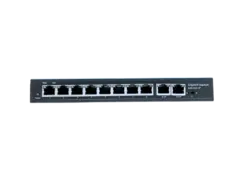LinkIT 8-ports PoE++ Switch 8 x gigabit, 2 x 10/100/1000 RJ45 uplink