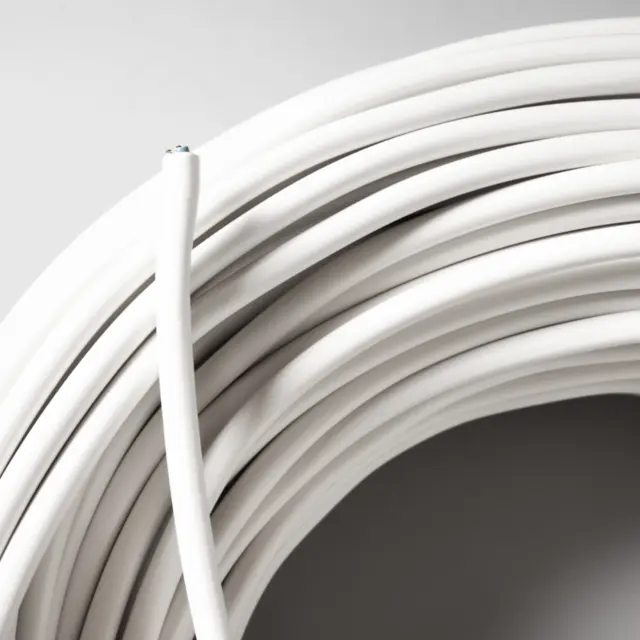 LinkIT Cat.6A U/UTP Inst.kab LSZH 305m AWG 23/1 Hvit 500MHz LSZH halogenfri Eca 