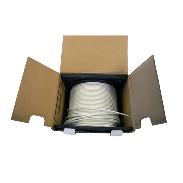 LinkIT Cat.6A U/UTP Inst.kab LSZH 305m AWG 23/1 Hvit 500MHz LSZH halogenfri Eca 