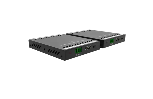 Stoltzen SHE400 HDBaseT Kit med RS232 HDMI 10.2Gbps 4K, RS232 & IR 