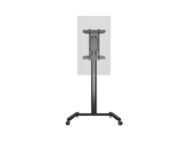 Multibrackets TV gulvstativ Single 180 Svart, 50kg, 700x400, 32-65" på hjul 