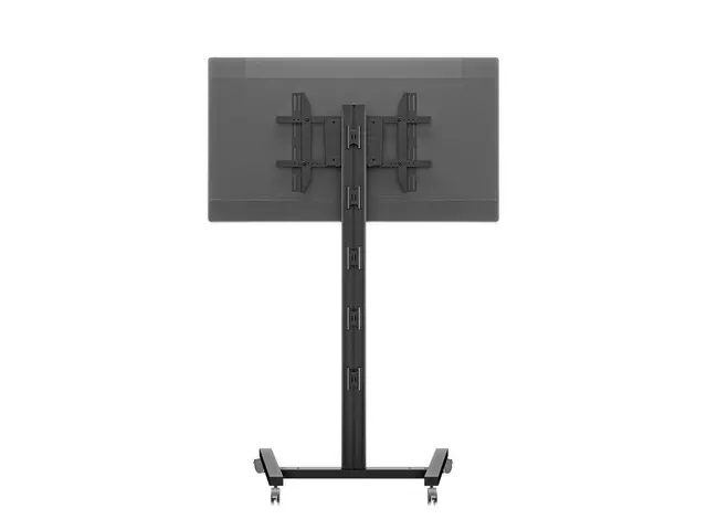 Multibrackets TV gulvstativ Single 180 Svart, 50kg, 700x400, 32-65" på hjul 