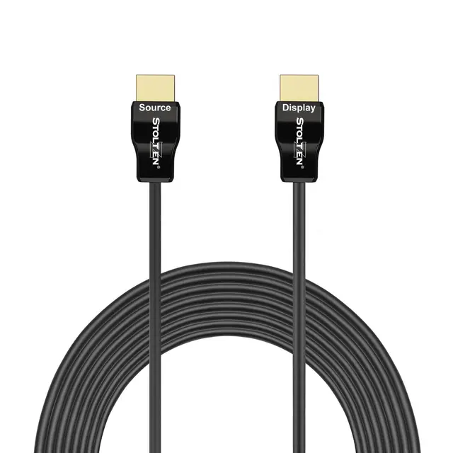 HDMI 4K AOC NANO Hybrid HDMI 2.0 15 m 4K@60 18Gbps | Slim | Ø3,8mm | Armored 
