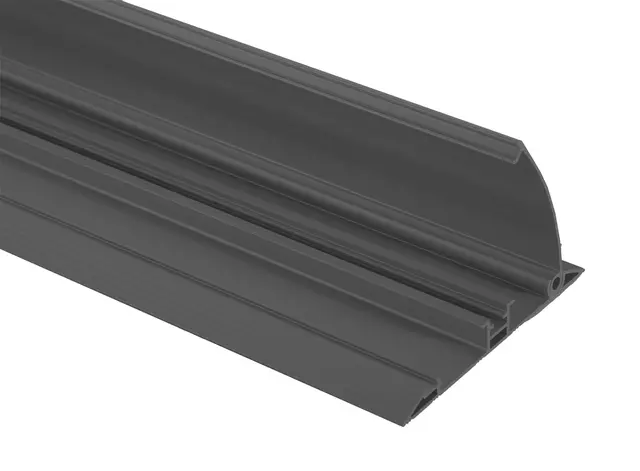 Stoltzen TALOS GS200 Gulvskinne 2m sort Gulvlist høyde 2,2cm bredde 13,9cm 