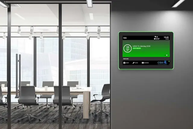 Stoltzen Metis Møteromsbooking 10" v2 LifeTimeLisens, 10" 1052T Panel & feste 