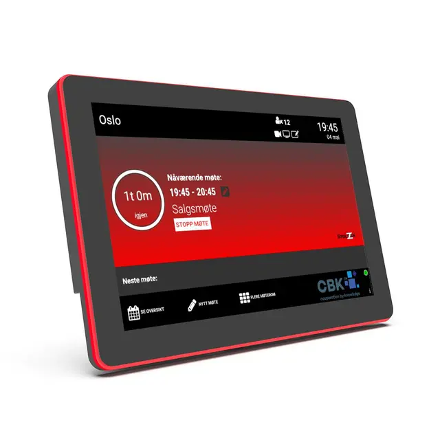 Stoltzen Metis Møteromsbooking 10" v2 LifeTimeLisens, 10" 1052T Panel & feste 