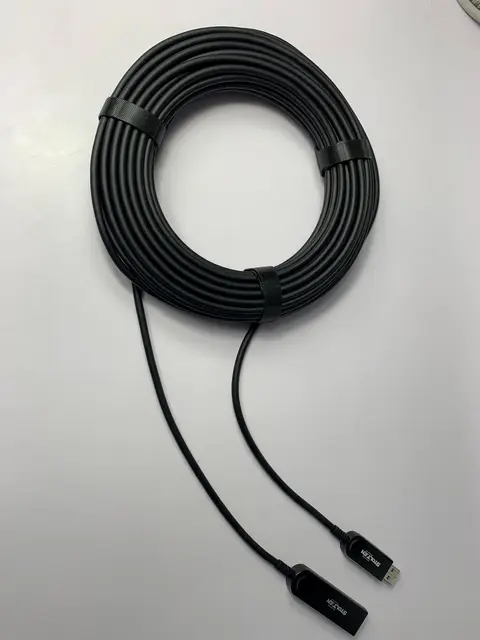 Stoltzen Hybrid USB3.0 Skjøt AOC 10 m. Bakoverkompatibel USB A - A. Hybridkabel 