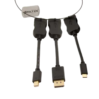 Stoltzen Nyx Adapter Ring Cable 3 4K USB-C, DISPLAY PORT, MiniDP - 4K60