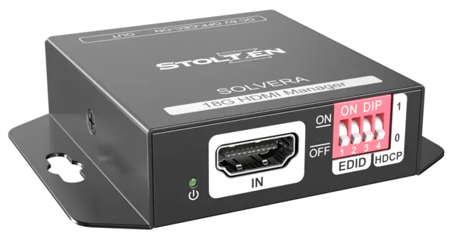 Stoltzen Solvera - EDID, HPD & HDCP Fix A problemsolver for HDMI Installations 
