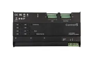 Control4 Dimmer C4-DIN-8TV-E 0-10V DIN-Rail 8-Channel 0-10V Dimmer