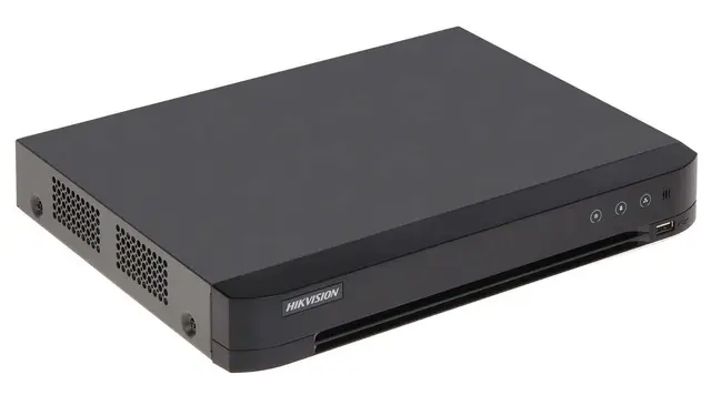 Hikvision DS-7216HQHI-K2/P DVR 16-ch 16-ch 1080p 1U H.265 POC DVR 