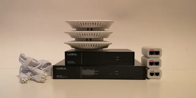 LUXUL WIFIPAKKE 2 RUTER KONTROLLER AKSESSPUNKT 2,4GHz 