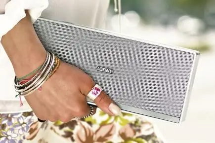 LOEWE Speaker2go Bluetooth høyttaler Bærbar blåtannhøyttaler av høy kvalitet 
