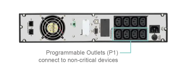 FSP Line-interactive UPS Eufo 1K Rack 1000VA|900W|8xC13|Optional SNMP 