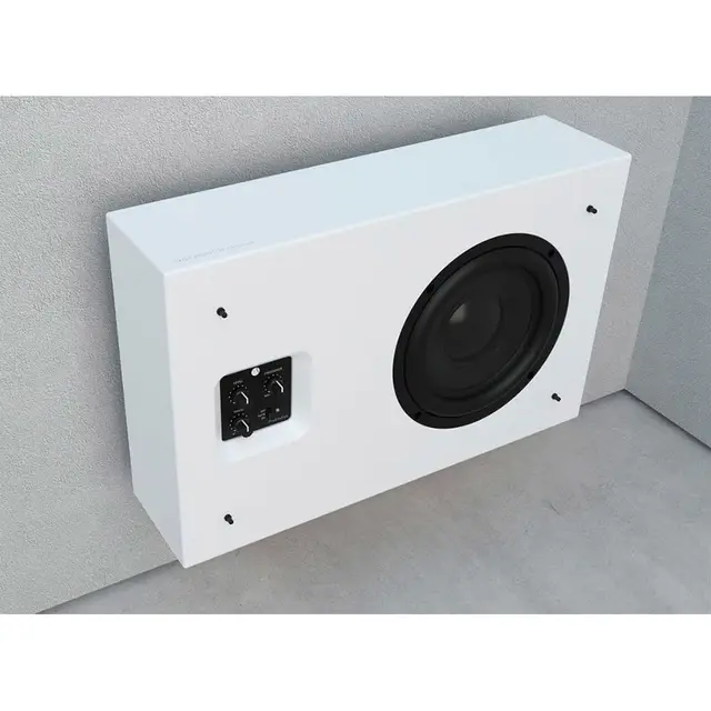 Gallo Acoustics ProfileSub, hvit, 8" Kraftig, kompakt og kontrollert bass 