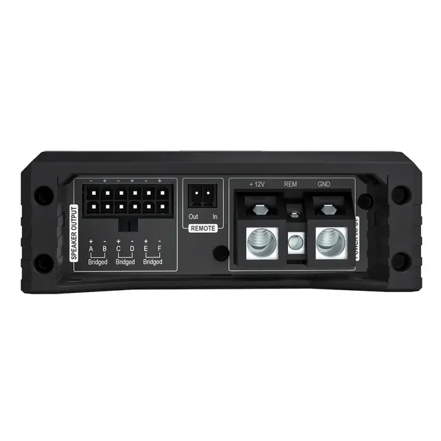 HELIX AMPLIFY 206 DSP 6 kanaler 6K DSP-forsterker, 6x190 / 6x100 W 